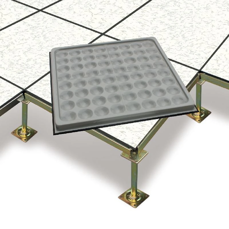 modular cementitious raised floor data center